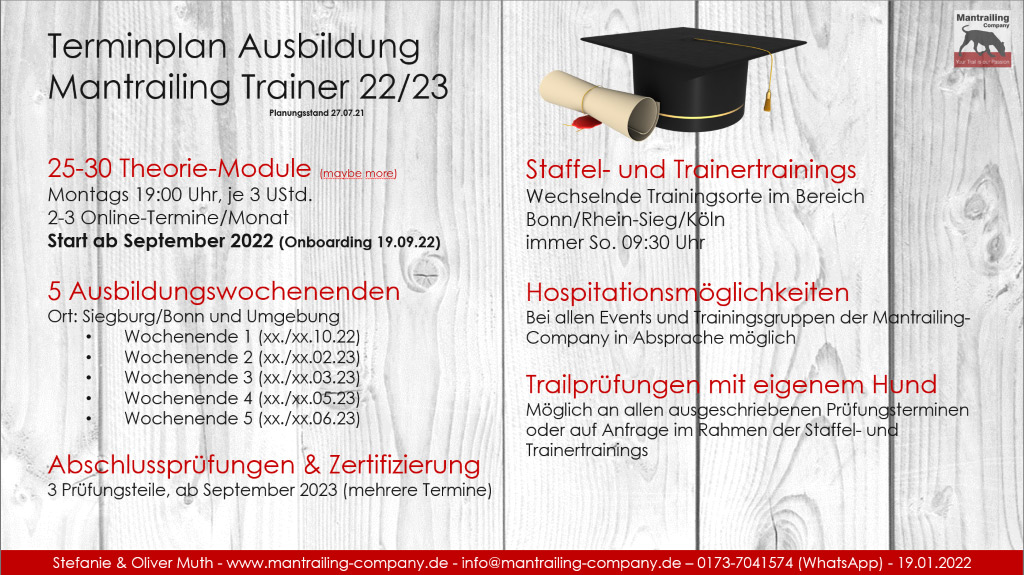 Zeitplan 2122