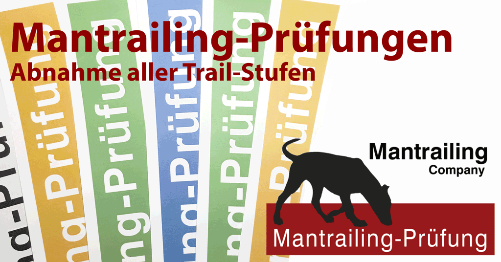 Abnahme von Mantrailing-Prüfungen B1/B2/A1 Natur (Rhein-Sieg)
